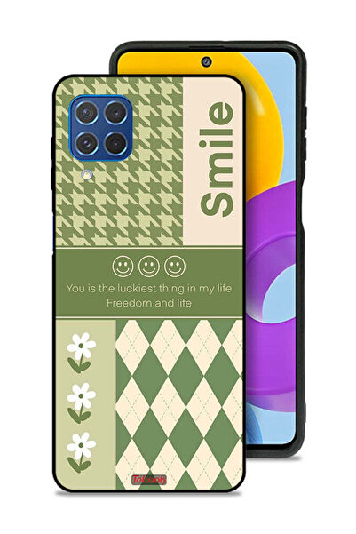 Tolwak غطاء حماية لهاتف سامسونج جالكسي M62، الابتسامة هي أسعد شيء في حياتي