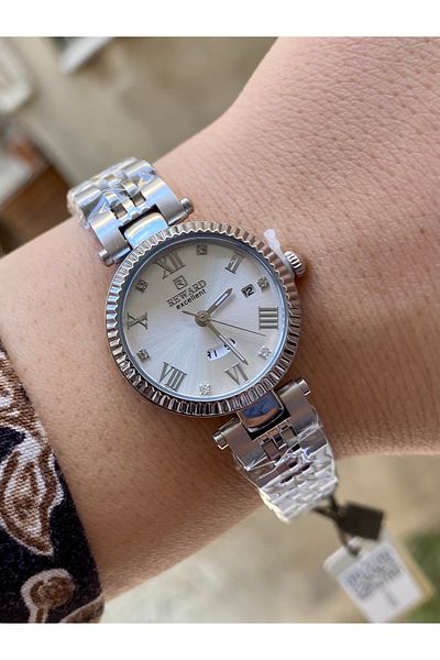 Reward Original Women's Wrist Watch Waterproof Steel Cord Silver Color New Season