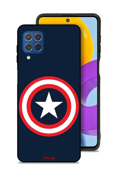 Tolwak غطاء حماية كابتن أمريكا من سامسونج جالكسي F62