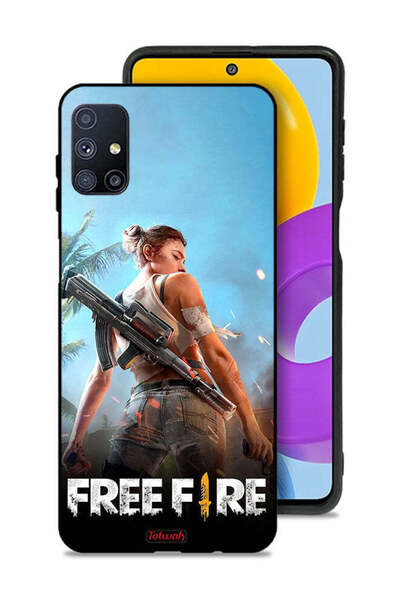 Tolwak غطاء حماية لهاتف سامسونج جالكسي M51 فري فاير