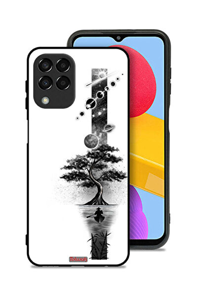 Tolwak Samsung Galaxy M33 Protective Case Cover Earth Space Art