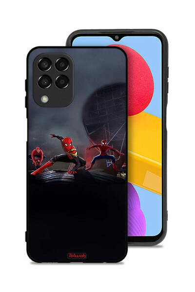 Tolwak غطاء حماية لهاتف سامسونج جالاكسي M33 بثلاثة عناكب