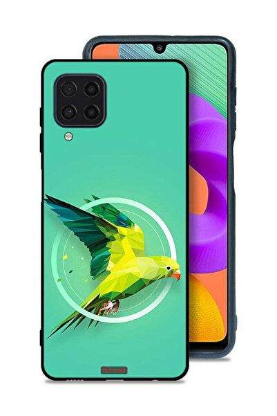 Tolwak غطاء حماية لهاتف سامسونج جالاكسي M32 4G بتصميم ببغاء تجريدي