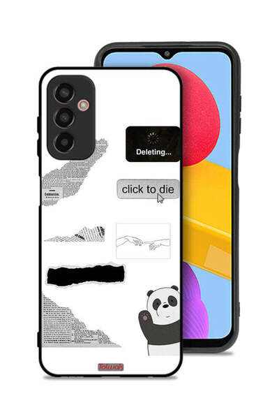 Tolwak غطاء حماية لهاتف سامسونج جالاكسي F23 بملصق باندا