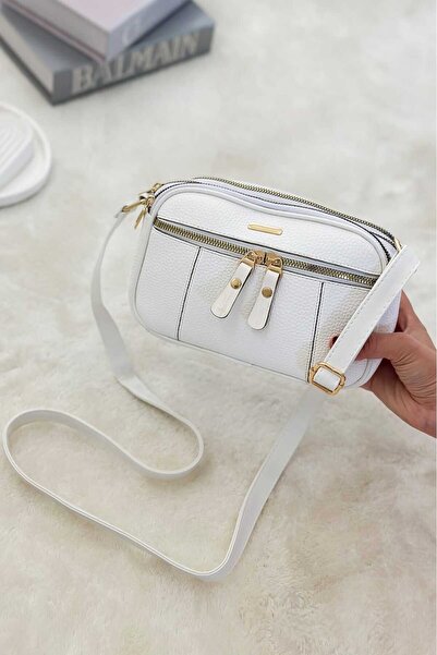 Efe Dört Gözlü Natürel Deri Astarlı Kadın Omuz Kol ve Çapraz Çanta En 25 Boy ...