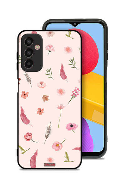 Tolwak غطاء حماية لهاتف سامسونج جالكسي F13 بنقشة أوراق وورود