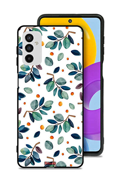 Tolwak غطاء حماية لهاتف سامسونج جالاكسي M52 5G بنقشة أوراق الشجر