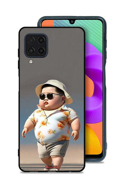 Tolwak Samsung Galaxy M22 Protective Case Cover Fatty Stylish Baby Boy