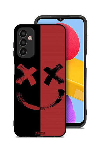 Tolwak Samsung Galaxy M13 Protective Case Cover Marshmallow Art Pattern