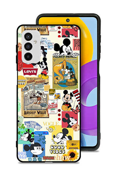 Tolwak Samsung Galaxy M52 5G Protective Case Cover Chose Happy And Stickers