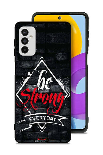 Tolwak Samsung Galaxy M52 5G Protective Case Cover Be Strong Every Day