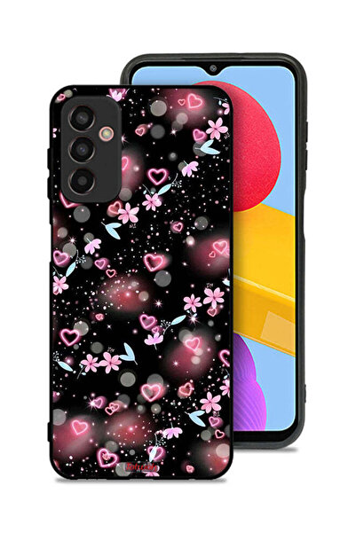 Tolwak غطاء حماية لهاتف سامسونج جالكسي F23 بنقشة قلوب وأزهار صغيرة
