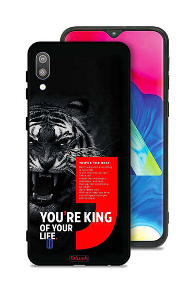 Tolwak غطاء حماية لهاتف سامسونج جالكسي M10 أنت ملك حياتك