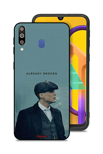 Tolwak غطاء حماية لهاتف Samsung Galaxy M30 مكسور بالفعل