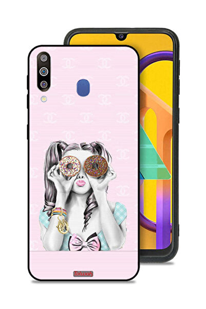 Tolwak غطاء حماية لهاتف سامسونج جالكسي M30 يحمل دونتين