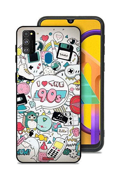 Tolwak غطاء حماية لهاتف سامسونج جالكسي M30s - أحب التسعينيات
