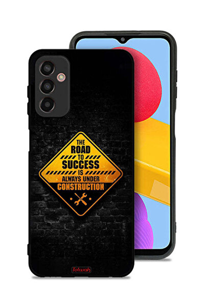 Tolwak غطاء حماية لهاتف سامسونج جالكسي F23 الطريق إلى النجاح دائمًا قيد الإنشاء