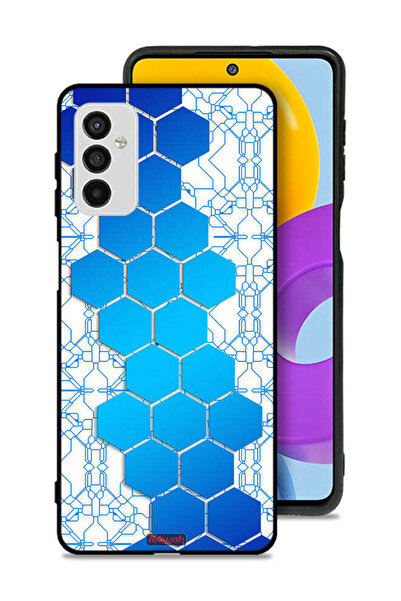 Tolwak Samsung Galaxy M52 5G Protective Case Cover Honeycomb Hexagon Icon Net...