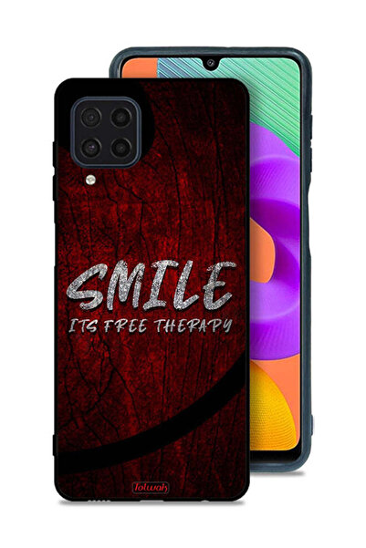 Tolwak Samsung Galaxy M32 4G Protective Case Cover Smile Its Free Therapy