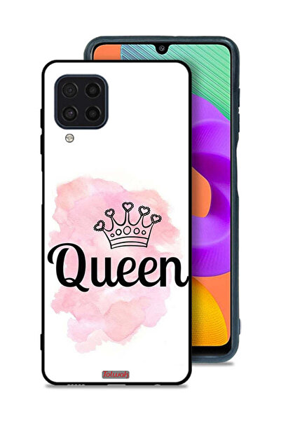 Tolwak غطاء حماية لهاتف سامسونج جالاكسي M32 4G بنقشة الملكة