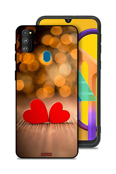Tolwak Samsung Galaxy M30s Protective Case Cover Two Beautiful Hearts