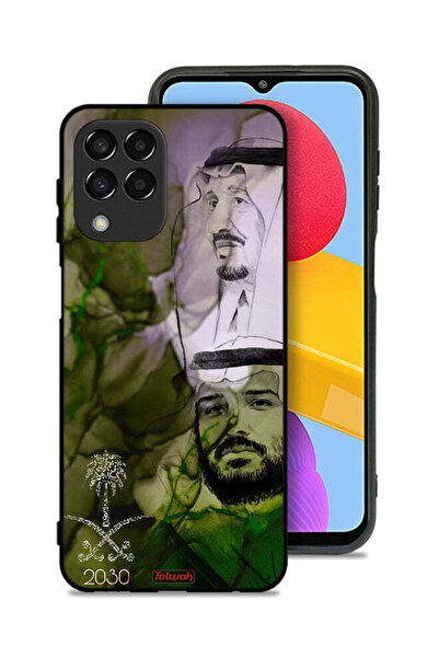 Tolwak غطاء حماية لهاتف سامسونج جالكسي M33 الملك سلمان وولي العهد محمد