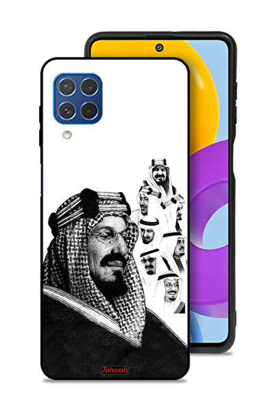 Tolwak غطاء حماية لهاتف سامسونج جالاكسي M62، ملصق ملوك المملكة العربية السعود...