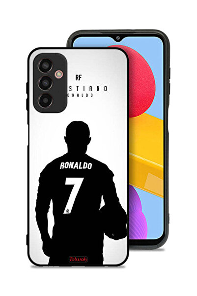 Tolwak غطاء حماية لهاتف سامسونج جالاكسي M13 بقناع كريستيانو رونالدو