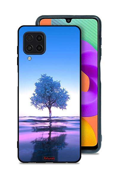 Tolwak غطاء حماية لهاتف سامسونج جالاكسي M32 4G بتصميم شجرة نيون وانعكاس مائي ...