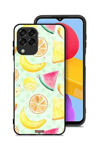 Tolwak غطاء حماية لهاتف سامسونج جالاكسي M33 برسومات فنية بألوان مائية وفواكه