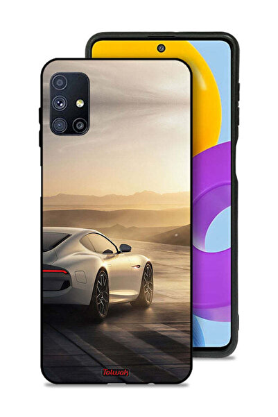 Tolwak Samsung Galaxy M51 Protective Case Cover Car