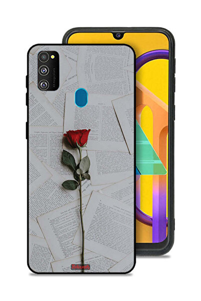 Tolwak غطاء حماية لهاتف سامسونج جالاكسي M30s وردي على ورق