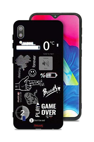 Tolwak غطاء حماية لهاتف سامسونج جالكسي M10 - لعبة انتهت - بيو بيو
