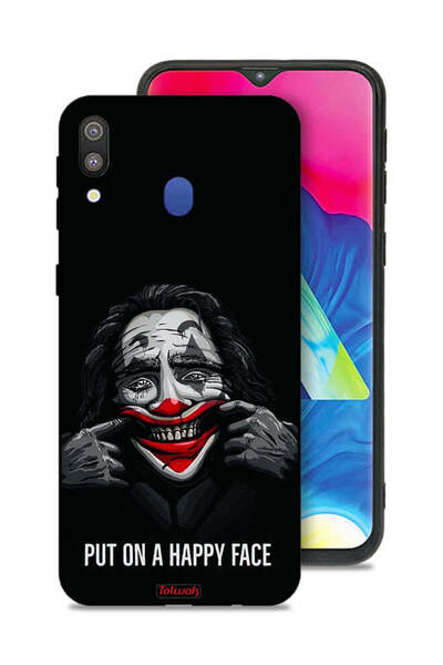 Tolwak غطاء حماية لهاتف سامسونج جالكسي M20 بتصميم وجه سعيد