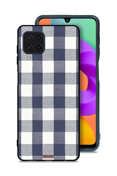 Tolwak Samsung Galaxy M32 4G Protective Case Cover Cloth Pattern