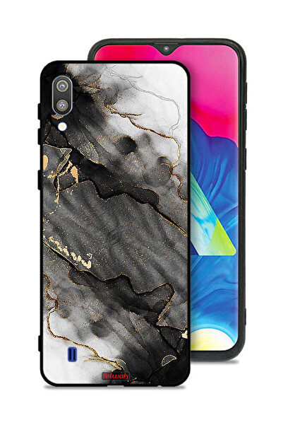 Tolwak غطاء حماية لهاتف سامسونج جالاكسي M10 - رخامي لامع