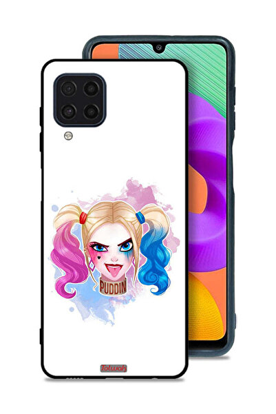 Tolwak غطاء حماية لهاتف سامسونج جالاكسي M32 4G برسومات هارلي كوين