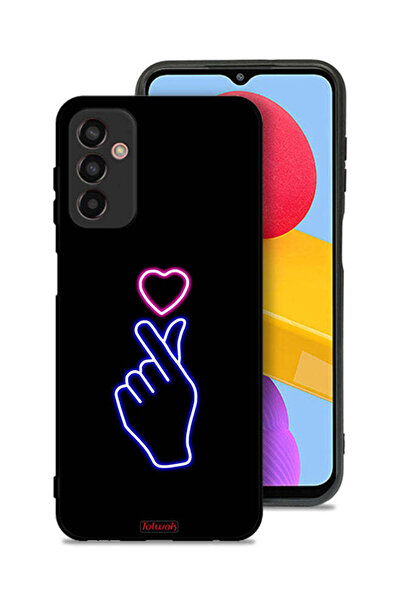 Tolwak غطاء حماية لهاتف سامسونج جالكسي M13 بتصميم قلب سناب