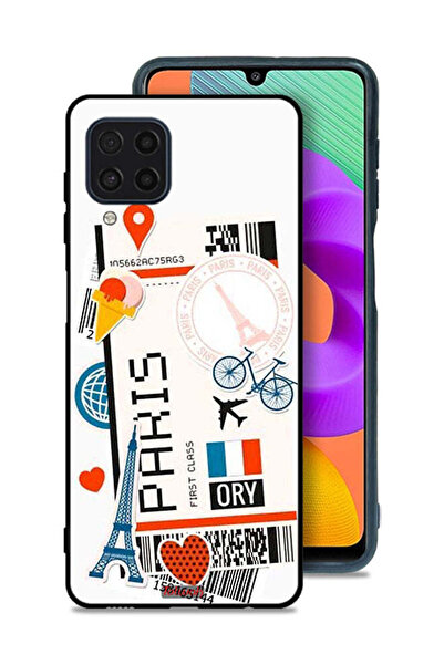 Tolwak غطاء حماية لهاتف سامسونج جالاكسي M22 - ملصق باريس