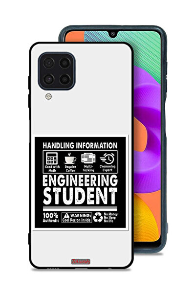 Tolwak غطاء حماية لهاتف سامسونج جالاكسي F22 - ملصق طالب هندسة