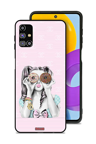 Tolwak غطاء حماية لهاتف سامسونج جالكسي M31s يحمل دوناتين