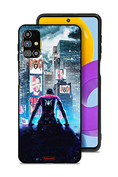 Tolwak غطاء حماية بتصميم سبايدر مان من سامسونج جالكسي M31s