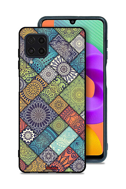 Tolwak غطاء حماية لهاتف سامسونج جالاكسي F22 بنمط ماندالا