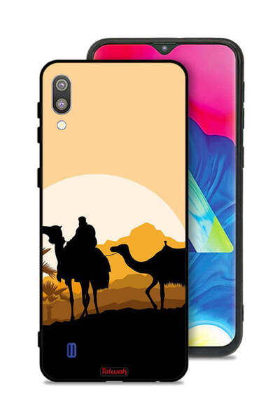 Tolwak غطاء حماية لهاتف سامسونج جالاكسي M10 برسومات جمال في الصحراء