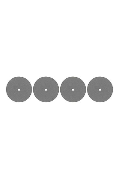 Dremel 4-Piece Emery Impregnated Polishing Wheel Set for Metal, Stones, Glass and Ceramic Surfaces Grey