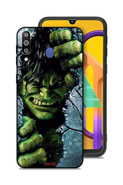 Tolwak غطاء حماية لهاتف سامسونج جالاكسي M30 بتصميم هالك المذهل