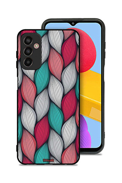 Tolwak غطاء حماية لهاتف سامسونج جالكسي M13 بنقشة ريشة