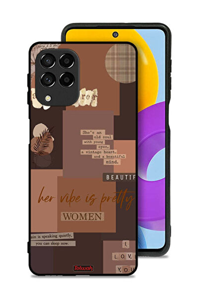 Tolwak Samsung Galaxy M53 Protective Case Cover Adventurer Women