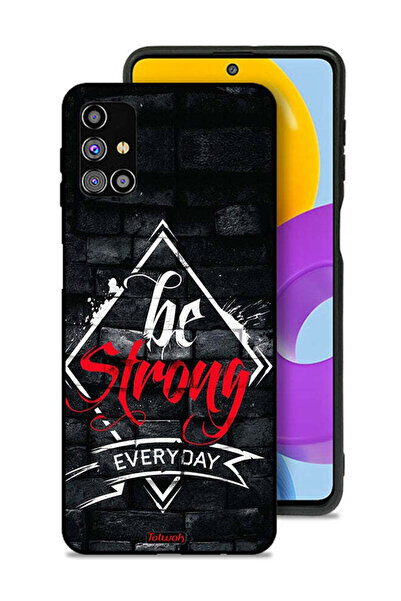 Tolwak غطاء حماية لهاتف Samsung Galaxy M31s كن قويًا كل يوم