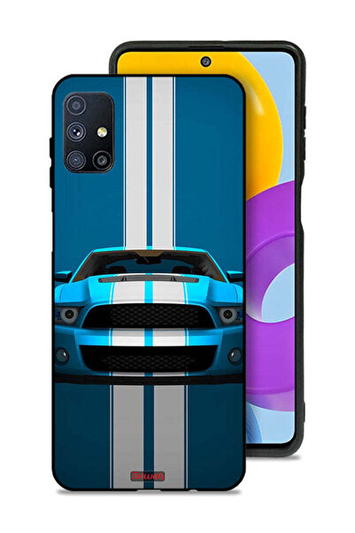 Tolwak Samsung Galaxy M51 Protective Case Cover Car Abstract Art